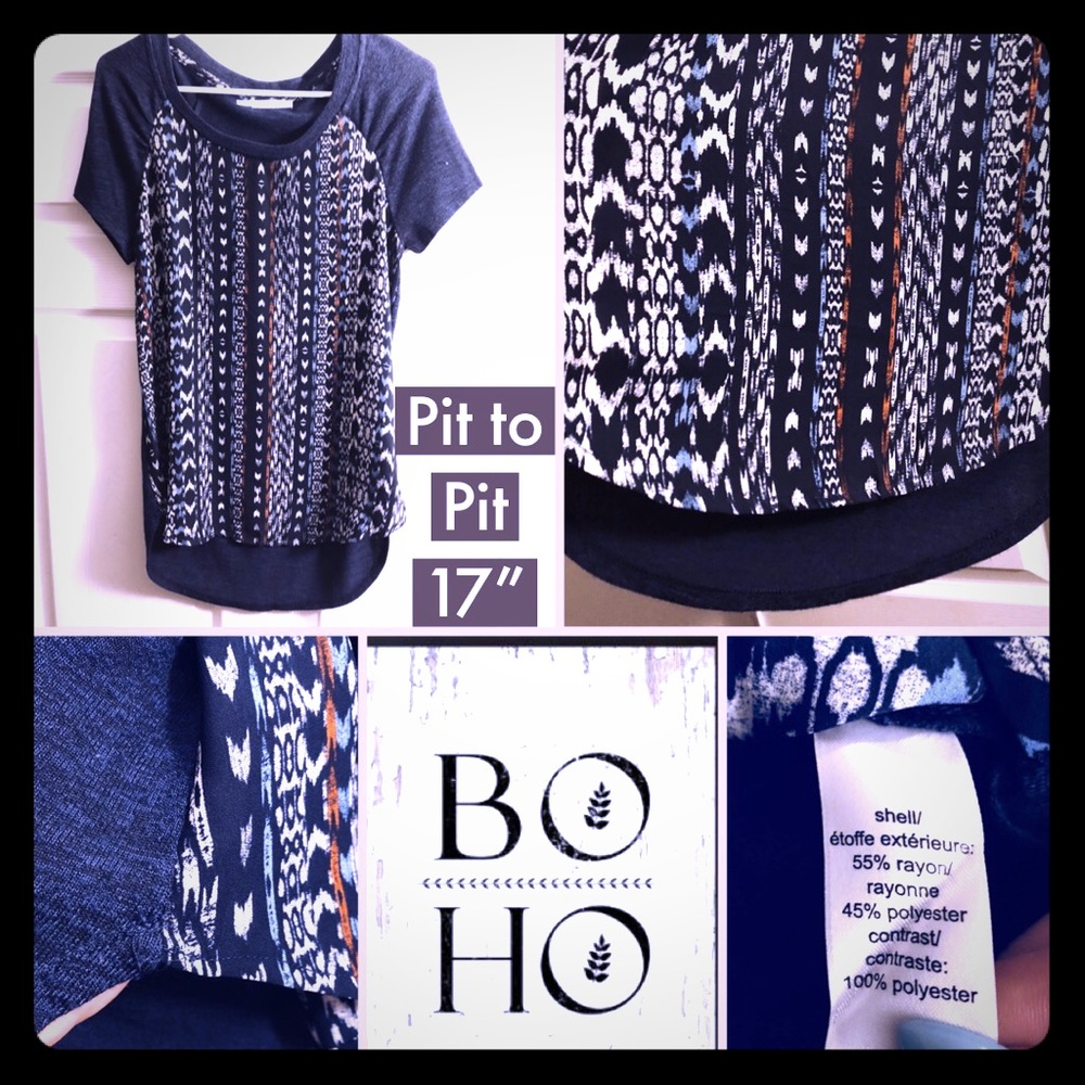 ♦️ SALE!!♦️Maurice’s Boho Hippie Size Small top - Picture 1 of 8